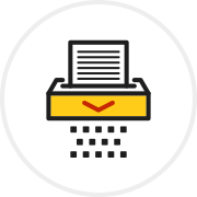 Secure Shredding Icon